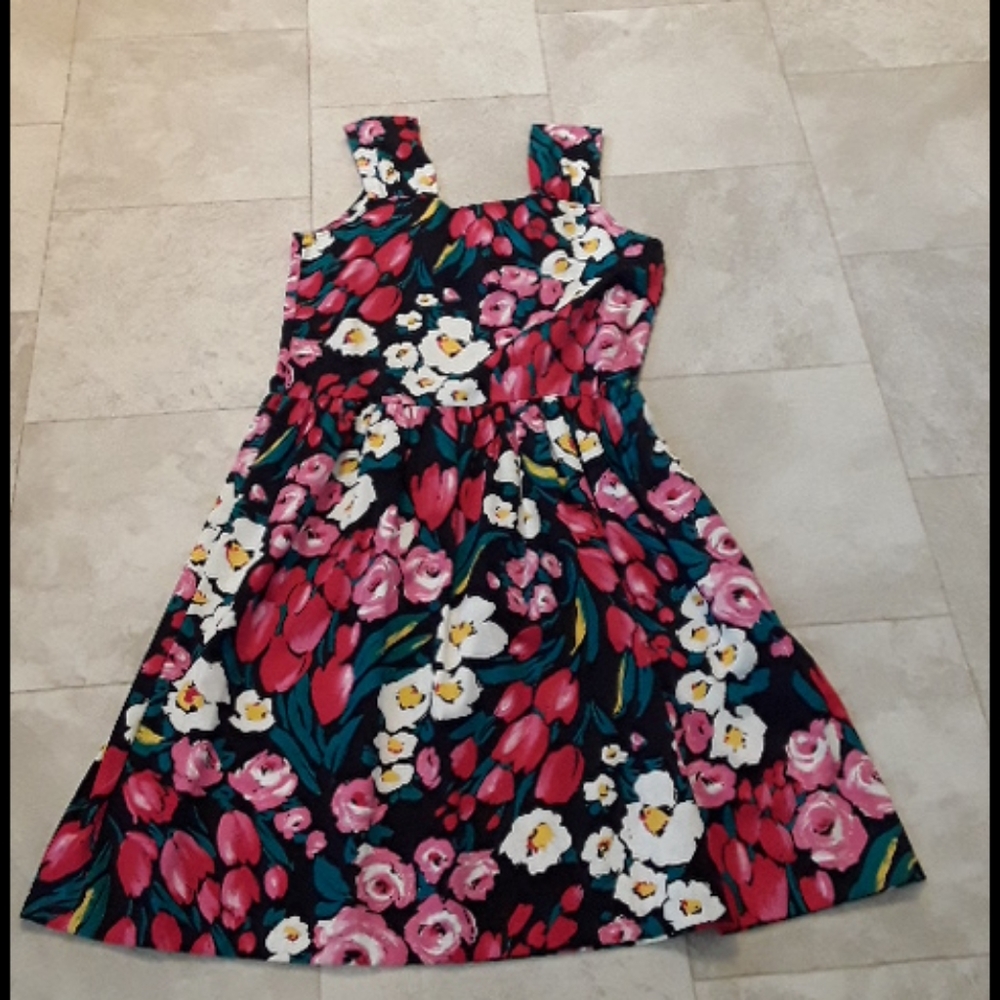 Flowered Sun Dress